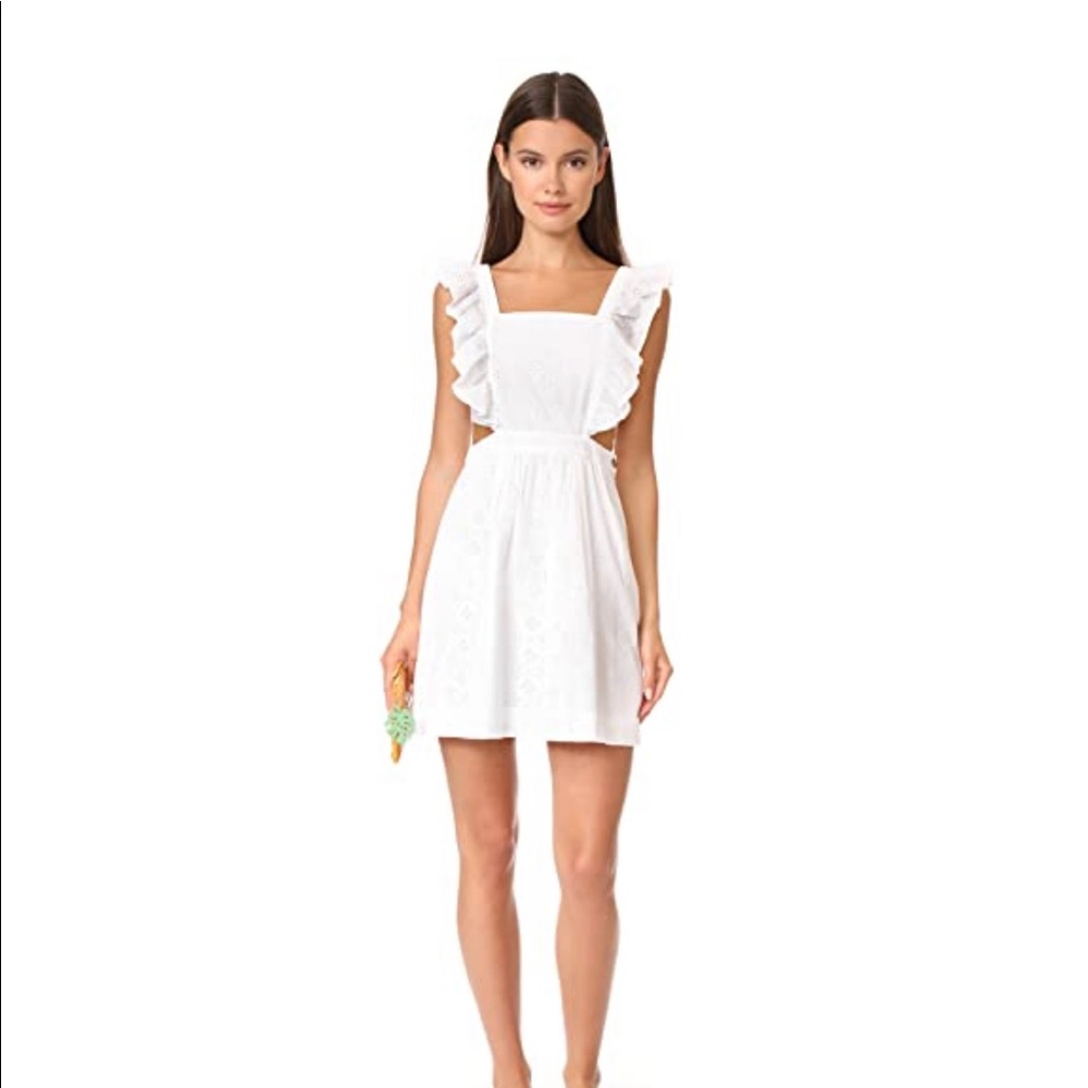 Madewell Eyelet Cutout Dress